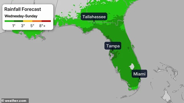 The NHC and Florida Emergency Management officials warn that even without full storm formation, the system could bring locally heavy rainfall, gusty winds, rough surf, and life-threatening rip currents.