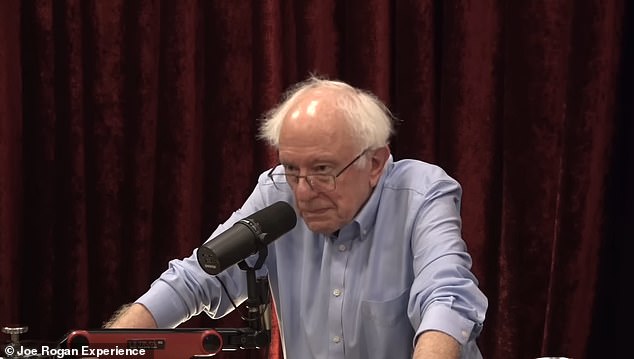 In a recent episode of The Joe Rogan Experience, he was talking to US Senator Bernie Sanders (pictured) about how education, economic inequality and decades of systemic failure have stacked the deck against millions of people