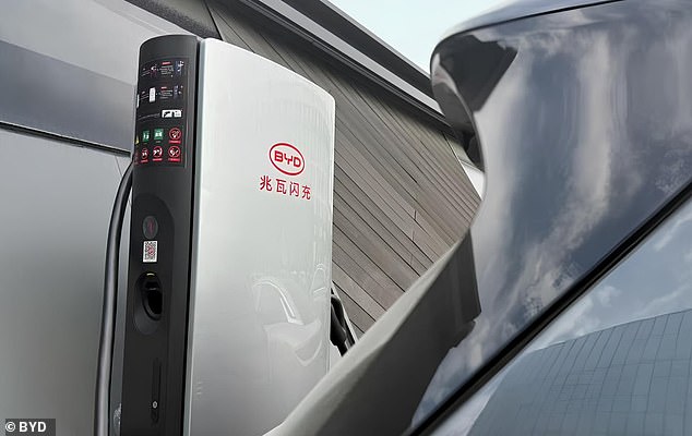 BYD's 'Megawatt Flash Chargers' use 1,000-volt architecture enabling recharge times equivalent to refueling a fuel-powered car. The chargers will be rolled out in Europe within the next 12 months