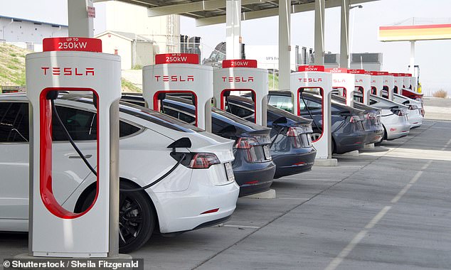 In comparison Tesla's famous and much loved Supercharger network can only charge up to 250kW, giving 172 miles in 15 minutes