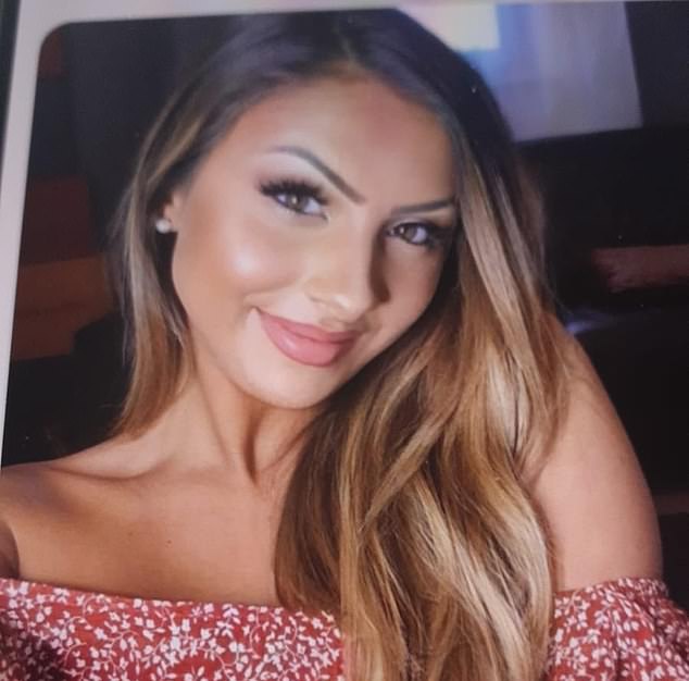 Fake: The image Arthur was sent of ‘Juliana’, stolen without consent from an unknown woman to facilitate the scam