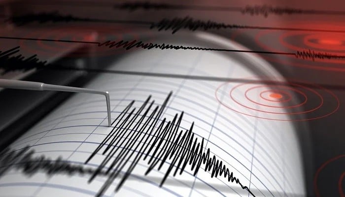 This representational image shows an illustration of seismograph. — AFP/File