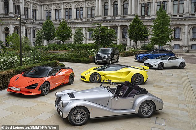 A new report by industry body the Society of Motor Manufacturers and Traders has warned that small-volume luxury car makers such as Aston Martin and McLaren are threatened 'by multiple geopolitical headwinds’