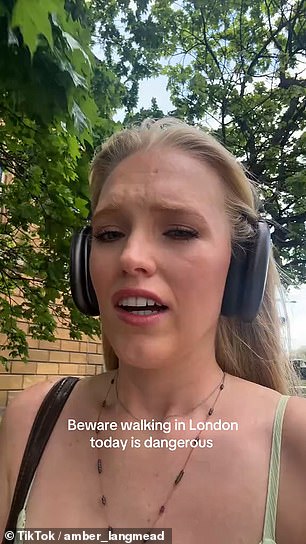 Taking to TikTok, one user urged Londoners to 'beware' of the high pollen