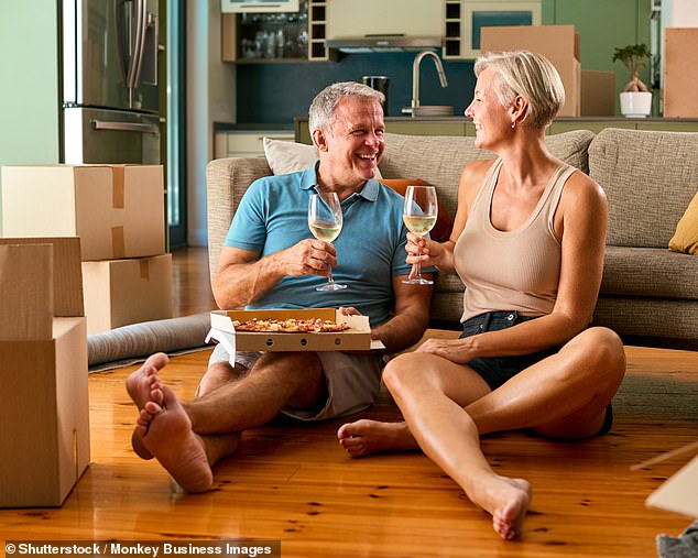 Starting later: The number of first-time buyers aged 45 and over has tripled in four years