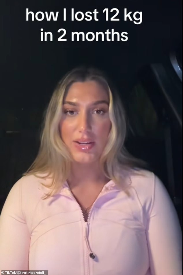 As well as dieting tips, content creators were sharing 'affirmations' overinflating the importance of thinness