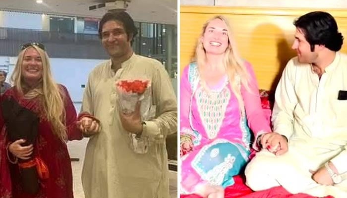American woman Mindy arrives in Pakistan to Sajid Zeb Khan from KPs Upper Dir. — Reporter