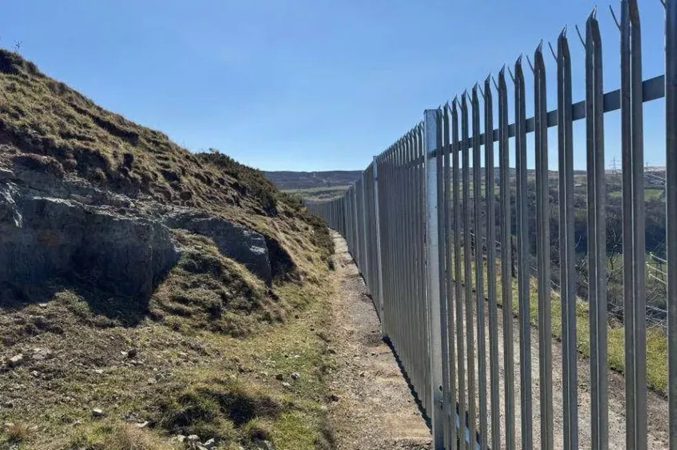 Residents of Clydath successfully campaigned for the removal of the fence