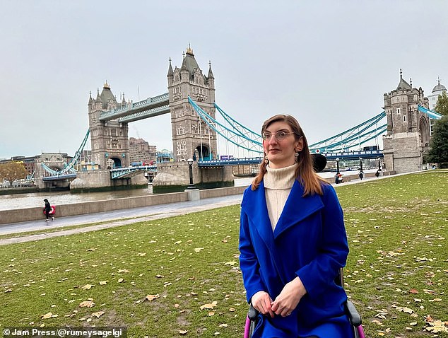 She's ticked off a number of countries on her bucket list, including Spain, Italy, the US and the UK (pictured)