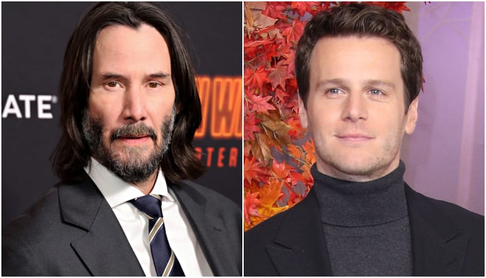 Keanu Reeves and Jonathan Groff share sweet moment at Tony Awards 2025