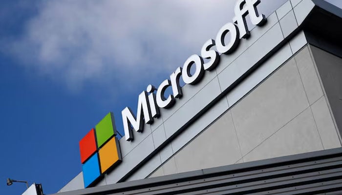 A Microsoft logo is seen a day after Microsoft Corps $26.2 billion purchase of LinkedIn Corp, in Los Angeles, California, U.S., June 14, 2016. — Reuters