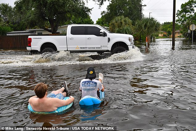 Forecasters are predicting severe thunderstorms, flash floods, and prolonged downpours throughout Florida starting on July 3 (Stock image)