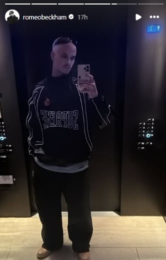 Romeo Beckham sets internet ablaze with dad Davids iconic hairstyle