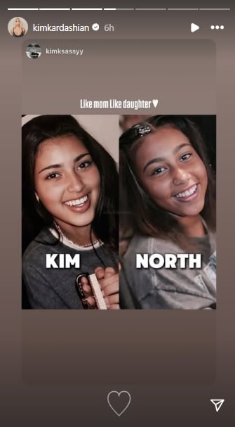 Kim Kardashian sees herself in North Wests mini-me moments