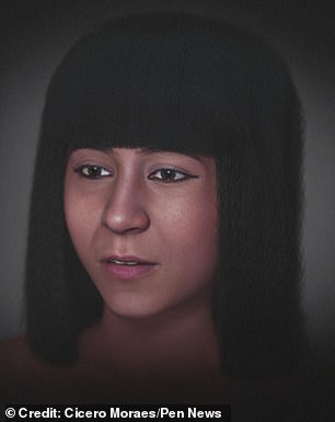 Soft tissue thickness markers were applied to a virtual recreation of Meresamun's skull, guided by data from living donors, revealing the likely shape of her face