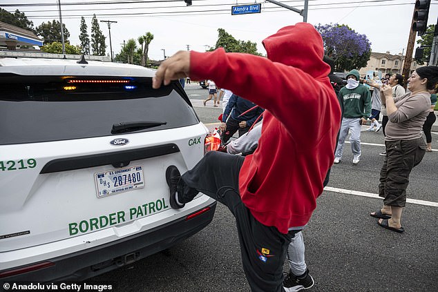 Assaults on ICE agents have increased by 500 percent in 2025 as the Trump Administration carries out its promise to conduct mass deportations of illegal immigrants
