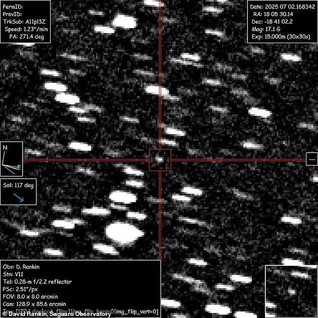 NASA and ESA have now confirmed that 3I/ATLAS is a comet due to the presence of a cloud of dust and gases called a coma. These are produced when the ice in a comet is warmed by the light of a nearby star like the sun