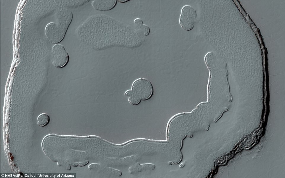 An image captured in 2015 by NASA’s Mars Reconnaissance Orbiter (MRO), which has been in orbit around the red planet since 10 March 2006, revealed a face-like feature at one of many monitoring sites at the South Pole residual cap (SPRC) on Mars