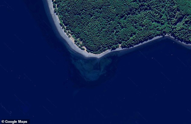Scientists say that we are likely to misinterpret geological structures such as this sandbar as faces due to a psychological phenomenon called pareidolia