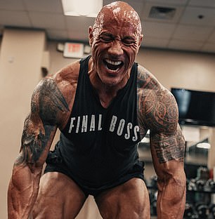 Stars with large, traditional-looking tattoos include Dwayne 'The Rock' Johnson, who has a tribal-inspired tattoo spanning the width of his left shoulder to his forearm and chest, in homage to his Samoan roots