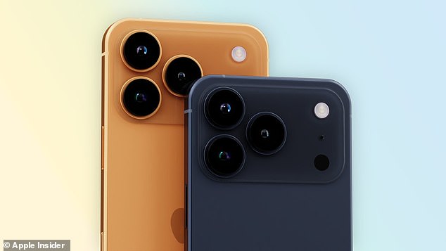 The bright colour would be a major departure from Apple's previous Pro and Pro Max designs, which have typically favoured dark colours and metallic finishes