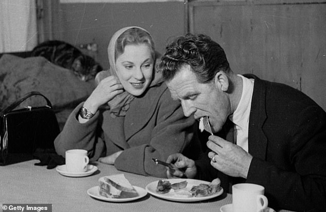 Even if it is consumed with less regularity than at its peak in the 1950s, the Full English is still a highly popular dish (1954 file photo)