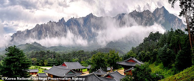 Known as the Diamond Mountain from the Sea, Mount Kumang is the most recent of three UNESCO World Heritage sites in North Korea