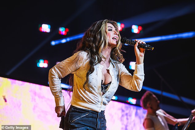 'Queen of pop' Shania Twain's 'Man! I Feel Like a Woman' came in joint fourth place, scoring 88 according to the formula