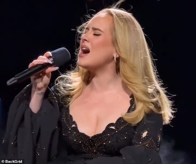Adele, known for her power ballads, placed joint seventh with her melancholy song ‘Someone Like You’