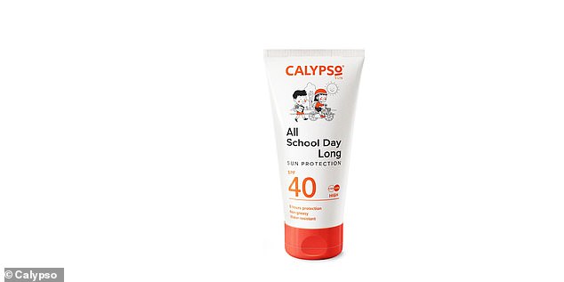 Finally, Which? analysed the Calypso All School Day Long sunscreen, which is said to provide 'long-lasting protection of up to eight hours'