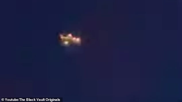Newly released video by the military shows unknown drones swarming over the base in December 2024