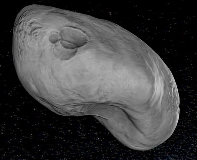 Astronomers created a simulation of what they believed 2024 PT5, a so-called minimoon, looked like in space
