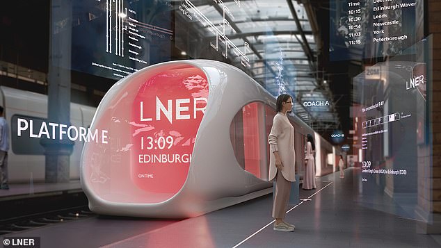 Real-time updated could be delivered personally to passengers, ending the traditional loudspeaker station announcements