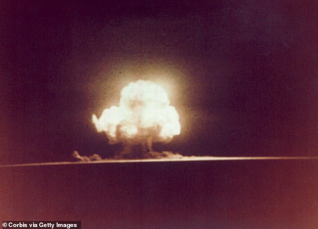 Some of the Uranium-233 stockpiled at Oak Ridge has been around since the first atomic tests used in the famous Manhattan Project (pictured)