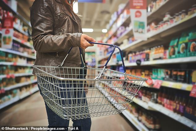 One of the most manipulative measures is the strategic arrangement of items on supermarket shelves - also known as the 'planogram' (stock image)