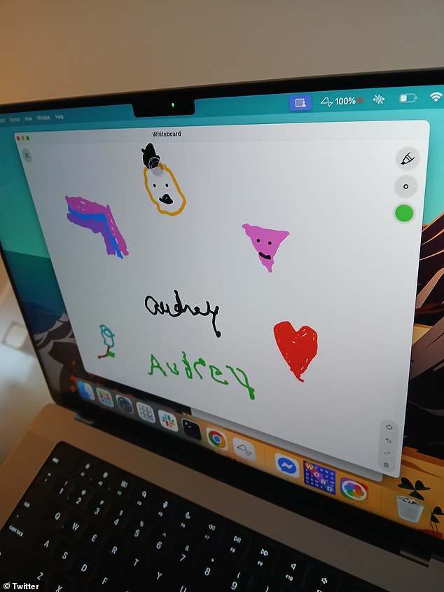 Using Neuralink's brain implant, Crews can now write her name and draw pictures using a specialized computer interface
