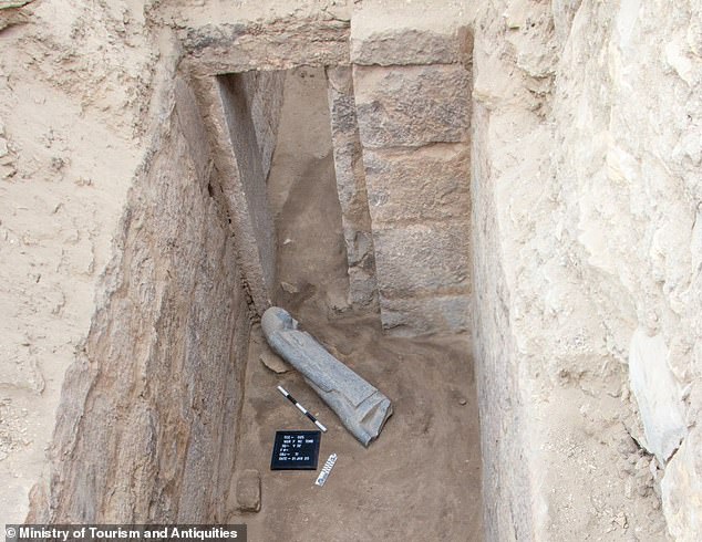 The discovery, in Egypt’s Saqqara necropolis, was made during an excavation mission led by Dr Zahi Hawass, former Minister of Antiquities