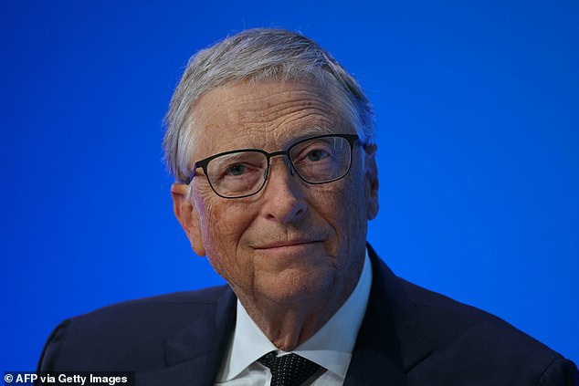 The research conducted by Microsoft researchers ranked jobs according to their 'AI applicability score'. Although the researchers say this doesn't necessarily mean these jobs will be replaced, former Microsoft CEO Bill Gates (pictured) has said that humans will not be needed 'for most things' in the future