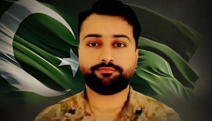 34-year-old Major Syed Rabnawaz Tariq who embraced martyrdom. — ISPR
