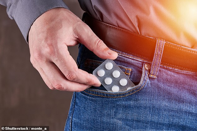 The results of this early trial are a critical next step towards getting the male contraceptive pill approved (file image)