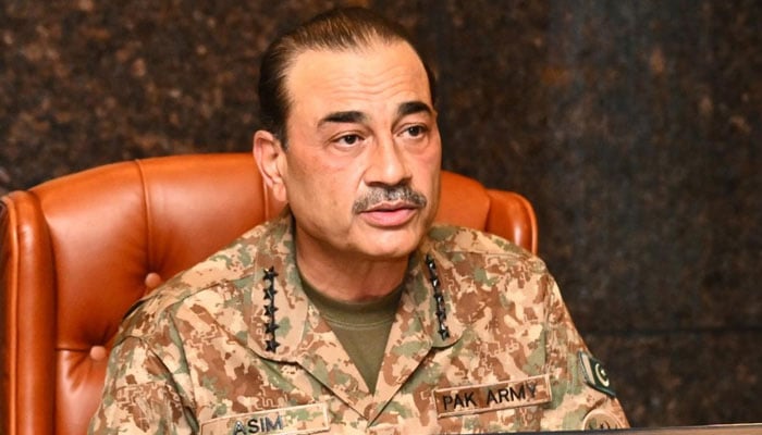 Field Marshal Asim Munir. — ISPR
