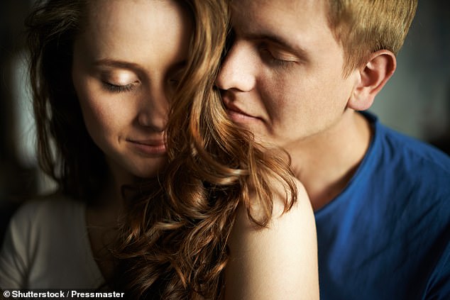 The researchers found that men are more attracted to the smell of women when they are ovulating – the time at which they are most fertile (stock image)