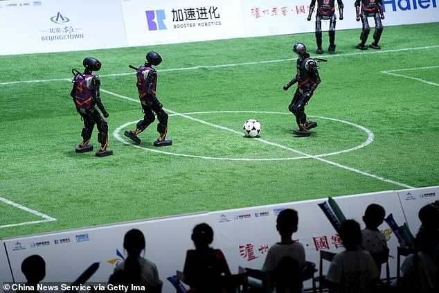 China's first three-on-three football tournament kicked off in Beijing last weekend, but the quality of play wasn't quite at professional levels