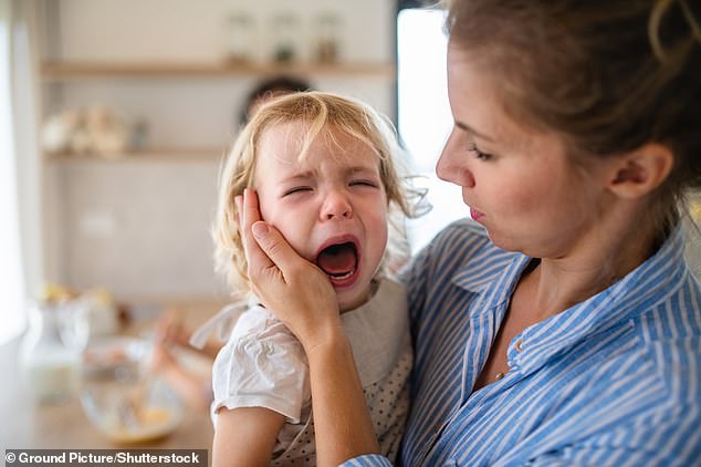 If you're an advocate of gentle parenting, you might want to start to toughen up for the good of your child's future (file photo)