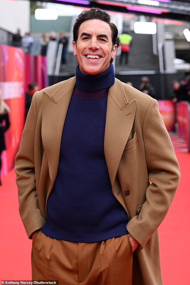 Speaking to the publication, Sacha (pictured in October 2024) revealed he and his celeb-loved trainer Alfonso Moretti concentrated on short workouts of 25 minutes, a diet high in fibre and protein as well as low in sugar and '100 push ups a day'