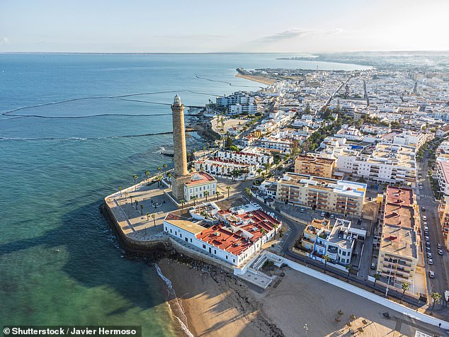 For centuries, the mystery of Atlantis has captivated explorers and scholars alike, but one archaeologist now believes the legendary city may have once stood along Spain’s southern coast in the city of Cádiz (pictured)