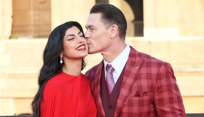 John Cena and Shay Shariatzadeh