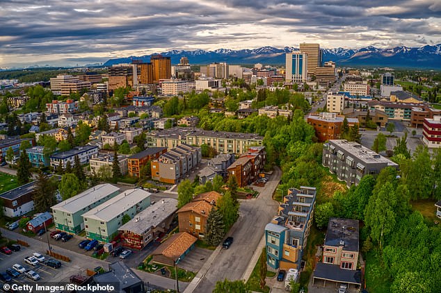 Anchorage, home to around 300,000 people, experienced a magnitude 2.9 quake at 10:13am local time (2:13pm ET) near Elmendorf Air Force Base