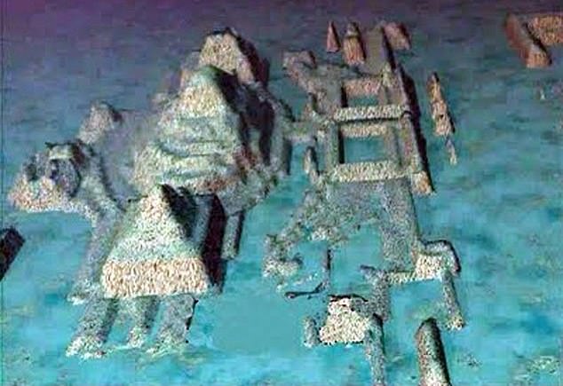 The alleged lost city of Cuba (pictured) was discovered by a Canadian expedition in 2001, but it has never been studied further