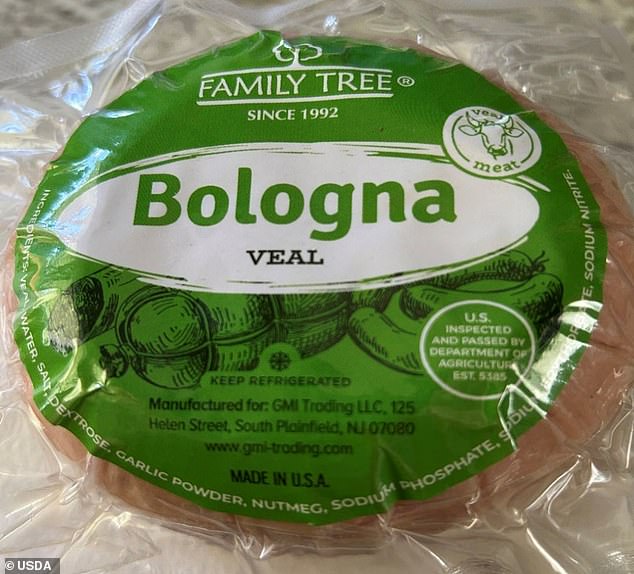 Other mislabeled products include 'Gaiser's Russian Brand Doktorskaya Bologna,' which had undeclared beef, and 'Gaiser's Bologna Veal,' which contained both chicken and pork.